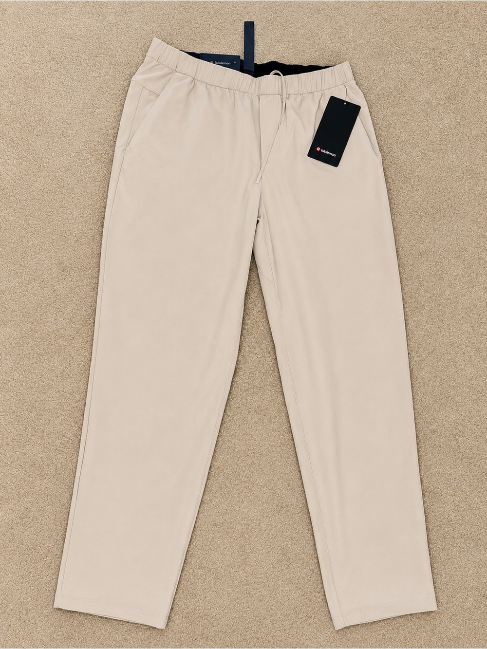 lululemon athletica Men’s Chino Jogger Pants - Cream